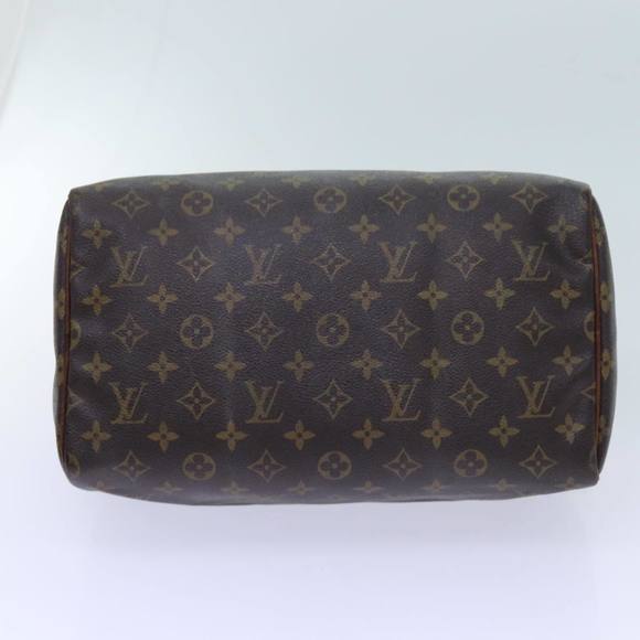 LOUIS VUITTON Monogram Speedy 30 Hand Bag M41526 LV Auth 71195 - Picture 5 of 16